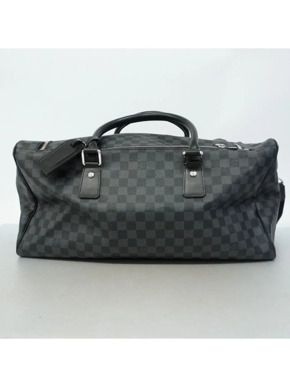 Louis Vuitton Boston Bag Damier Graphite Roadster 50 Black